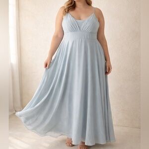 knee length dresses for ladies Jenny Yoo Dovima — Blue Sage Bridal main image 0